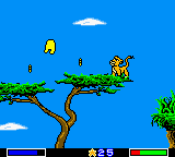 Lion King, The - Simba's Mighty Adventure (USA) In game screenshot